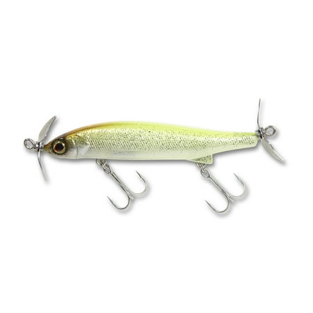 UPC: 0843459012572 | Jackall Fishing I-PROP75 IS GHOST MINNOW Sinking Prop Baits [JIPROP75S-ISGM]
