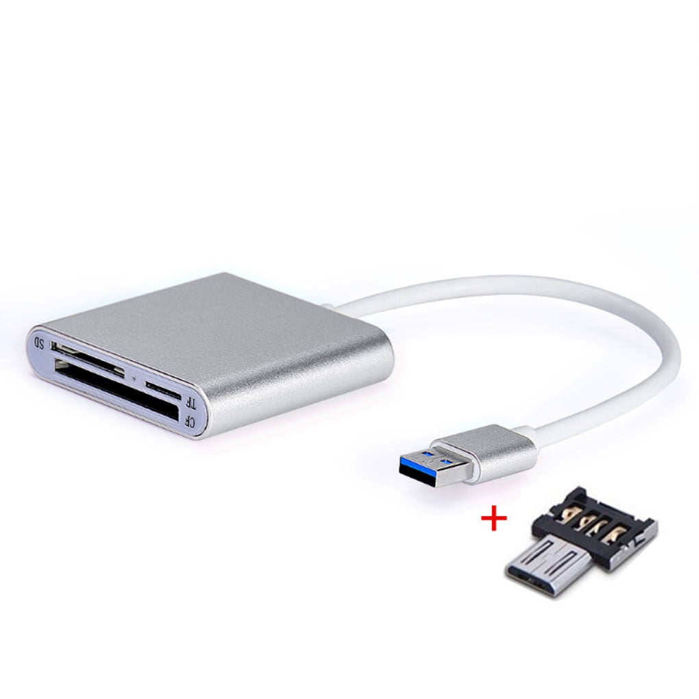 Alician CE High Speed Mini Micro SD T-Flash TF SDHC USB 2.0 Memory Card Reader Adapter Black