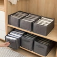 thumbnail image 2 of 1pc, Clothing Storage Organizer Pants Sock Organizers Bedroom Jeans Organizer, 2 of 4