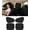 4Pcs Front and Rear, variant on Static Cling Shades for Car Windows, Universal Car Side Window Sun Shades, Foldable Black Gel Electrostatic Sunshades, Front and Rear Static Suction Automobile Blocker(2Pcs Front)