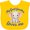 Yellow, variant on Inktastic Cute Elephant My Great Grandma Loves Me Boys or Girls Baby Bib