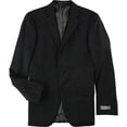 thumbnail image 2 of Hart Schaffner Marx para hombre a cuadros traje formal de dos botones carbón 38/sin terminar, 2 of 2