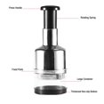 thumbnail image 3 of AAOMASSR Food Chopper Manual Hand Chopper Dicer Slap Press Chopper Mincer for Vegetables Onions Garlic Nuts Salads, 3 of 5