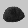 thumbnail image 7 of TEAJOPSUU Women's Winter Fuzzy Faux Fur Hat Warm Fleece-Lined Cold Resistant Ear Protecting Hat for Cold Weather Black, 7 of 7