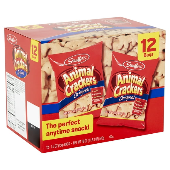Stauffer's Original Animal Crackers, 1.5 oz, 12 count