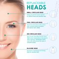 thumbnail image 5 of Aspiradora removedora de espinillas - 2 en 1 Aspiradora eléctrica de poros y espinillas y nano vaporizador facial Comedo Extractor de succión fuerte Espinilla Acné Limpieza Succionador Herramienta Dis Namotu CZMR-ZH90, 5 of 5