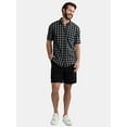 thumbnail image 5 of George Men's & Big Men's Classic Fit Short Sleeve Button-Up Poplin Shirt, Sizes S-3XL, 5 of 5