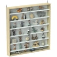 thumbnail image 1 of HOMCOM 7-Storey Wall Shelf Display Cabinet, Shot Glass Display Case, 1 of 10