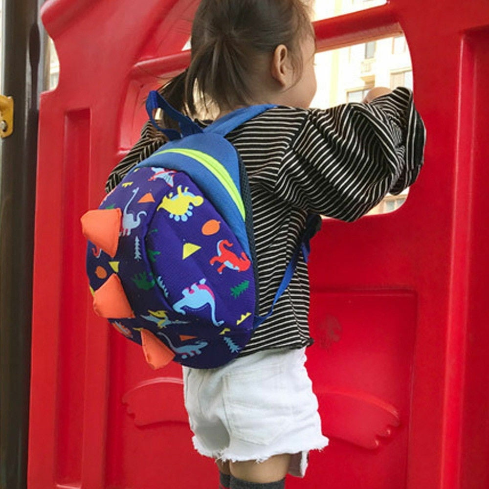 Kids Baby Safety Harness Backpack Leash Toddler Dinosaur Bag