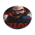 thumbnail image 2 of Lsque Chucky Round Bar chair cushion covers Velvet Fabric Premium Comfort Protects from Scratches and Stains for 14-17 Inch Chair- 13 inch, 2 of 7
