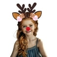thumbnail image 3 of Christmas clothes Christmas decorations K'ids Reindeer Elegant Style Outfit For Holiday Parties And Festive Events santa suit, 3 of 9
