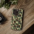 thumbnail image 5 of Case for iPhone 14 for iPhone 13, Green Camouflage camo Phone Case for Girl Women Boy Men, Hybrid Durable Shockproof Soft Silicone Cover, 5 of 6