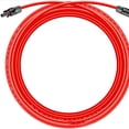 thumbnail image 4 of Langgg Solar Panel Cable Waterproof Adapter For Generator Connection 2 Pairs Of Solar Flat Cables 1 meter, 4 of 6