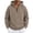 Camel, variant on Men's Quarter Zip Hoodies Zip Up Hoodie Long Sleeve Drop Shoulder Sweatshirt Casual Pullover, 2XL