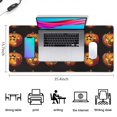 thumbnail image 5 of Long Mouse Pads for Desk,Halloween Jack Lanterns Pattern Desk Mats on Top Of Desks, Desk Mouse Pad Extra Large with 3mm Non-Slip Base and Stitched Edge for Gaming,Office,Work,Home 35.4x15.7in, 5 of 5