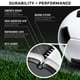 thumbnail image 4 of GoSports Balón de fútbol clásico en blanco y negro con bomba premium, disponible como balones individuales o en paquete de 6, elige tu tamaño, 4 of 6