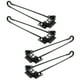 thumbnail image 3 of Pata de mesa plegable de 4 piezas, 185 mm, horquilla para mesa, mueble, banco, repuesto, 3 of 7