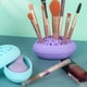 thumbnail image 4 of Soporte para brochas de belleza ANGGREK Diseño de Rejilla de malla Organizador de Maquillaje de Silicona Suave, 4 of 8