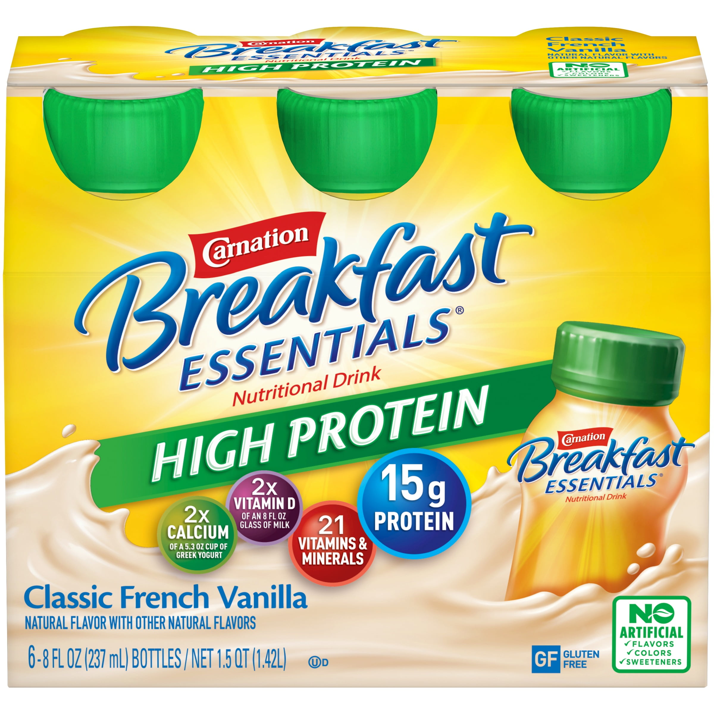 Carnation Breakfast Essentials High Protein Ready to Drink Nutritional