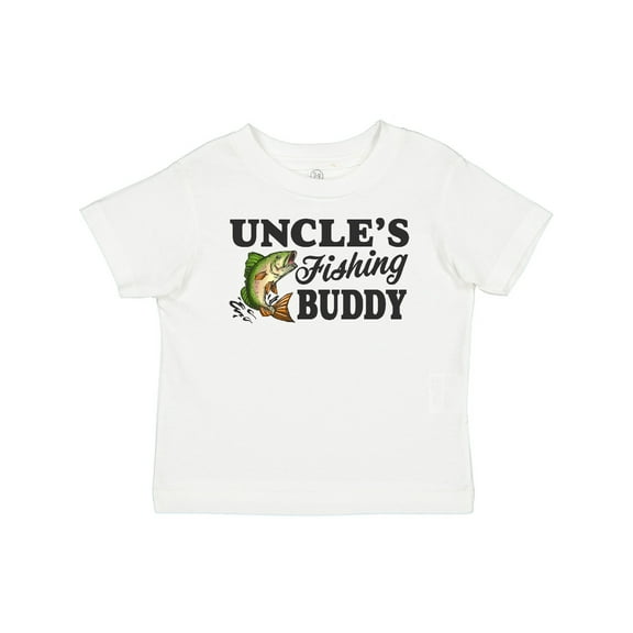 Inktastic Uncle's Fishing Buddy Boys Baby T-Shirt