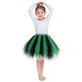 thumbnail image 4 of Girls' Casual Stretch Waist Tulle Tutu Skirt Baby Soft Fluffy Tutu Skirt Toddler Party Carnival Mesh Tutu Princess Skirt Dresses Birthday Party Princess Dress, 4 of 4