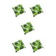 thumbnail image 3 of Decodeary Soft And Comfortable Chair Cushion Pad For Any Chair Cloth Square Chair Cushion Seat Cushion Pad Chair Pad Breathable Tropical banana leaf 5Set, 3 of 6