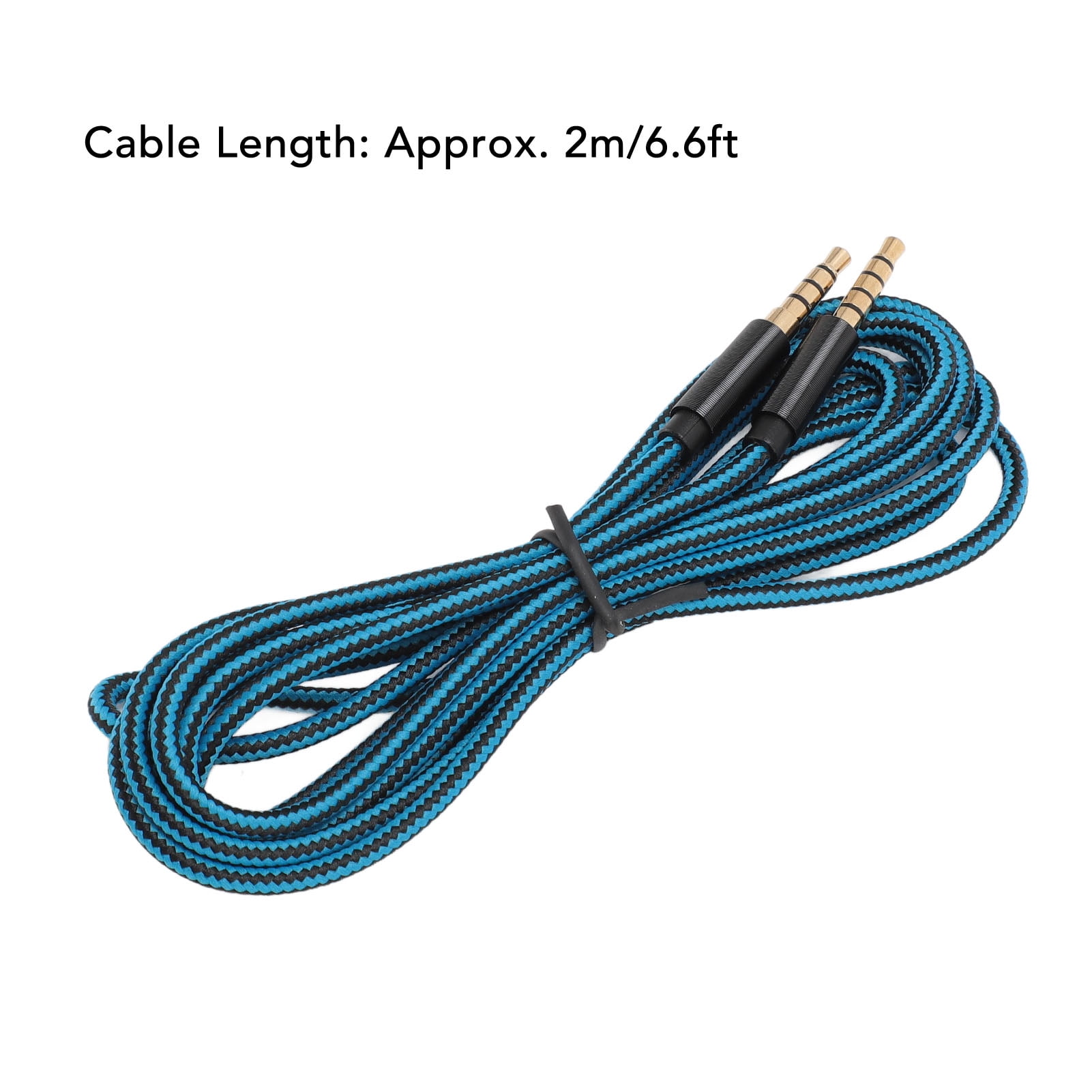 3.5mm 5 Pole Plug To 4 Pole Plug Cable, 2m Length Replacement 3.5mm Headset Cable  For A10