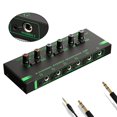 thumbnail image 2 of Headphone Amp 4/6 Channels Ultra-Compact Stereo Audio Amp with Power Adapter, 2 of 9
