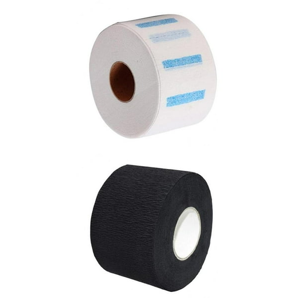 2x Cuello Ruffle Roll Paper Desechable Sunnimix Papel de rollo de volantes para el cuello