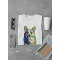 thumbnail image 3 of Colorful Welsh Corgi Sprinting T-Shirt Men -Image by Shutterstock, Male 3X-Large, 3 of 4