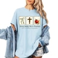 thumbnail image 4 of Jesus Made Me A Teacher Christian Teacher T-Shirt, Sizes S-5XL, 4 of 6