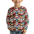 thumbnail image 3 of DISNIMO Panda Heart Girls Fall T Shirts Long Sleeve for Kids Long Sleeve Crew Neck Shirts for Kids 13-14 Girls Cute Tshirts for Girls Soft Tee Shirts Kids Long Sleeve Shirt Casual Long Sleeve, 3 of 7