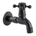 thumbnail image 2 of Abbracc Robinet de Jardin en Laiton pour Machine à Laver/simple Lavage à Froid Noir B, 2 of 6