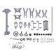 thumbnail image 2 of 3 juegos de piezas de actualización para 1/18 A979 K929, piezas de reparación, accesorios, gris perfke Amortiguador de choque de coche RC, 2 of 7