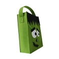 thumbnail image 3 of BLESIYA Halloween Trick or Treat Bag Gifts Wrapping Party Supplies Portable Gift Bag Green, 3 of 8