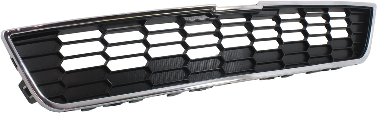 Grille Assembly Compatible With 2012-2016 Chevrolet Sonic Textured Gray Shell and Insert