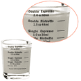 thumbnail image 3 of Vaso de 2 onzas de vidrio con escala - cuadrado 60ml negro Adepaton CPB-DE-LYY1237-1, 3 of 5