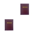 thumbnail image 4 of Matsuzay Hogar 60 bolsillos monedas conmemorativas Mini colección Protector libro fichas portátiles sellos álbum carpeta dinero titular Type2 NO2, 4 of 6