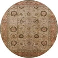 thumbnail image 1 of Ahgly Company Indoor Round Mid-Century Modern Tangerine Pink Oriental Area Rugs, 8' Round, 1 of 6