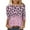 Pink, variant on Neewe Women's Long-Sleeve Crew-Neck Cotton T-Shirt Classic-Fit Shirt Soft Breathable Casual Tee Basic Tops