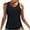 Black, variant on HVOBTTY Ladies Beachwear Swimwear, Summer Bathing Suits for Women, Women's Casual Solid Color Crew Neck Sleeveless Stretch Lightweight Beach Vacation Bathing Suit Top Black, S