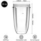 thumbnail image 3 of Piezas de repuesto para licuadoras, taza de 24 onzas con cuchilla extractora de repuesto, compatible con Nutribullet 60, 3 of 3