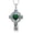A-Celtic Knot Cross, variant on Celtic Knot Cross Pendant Necklace for Women 925 Sterling Silver Green Heart Irish Claddagh Necklace Jewelry Gift for Mom Wife Grandma Birthday Valentines Day Christmas