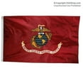 thumbnail image 2 of Marine USMC Flag 3x5 Double Sided Nylon Embroidered Flag, 2 of 4