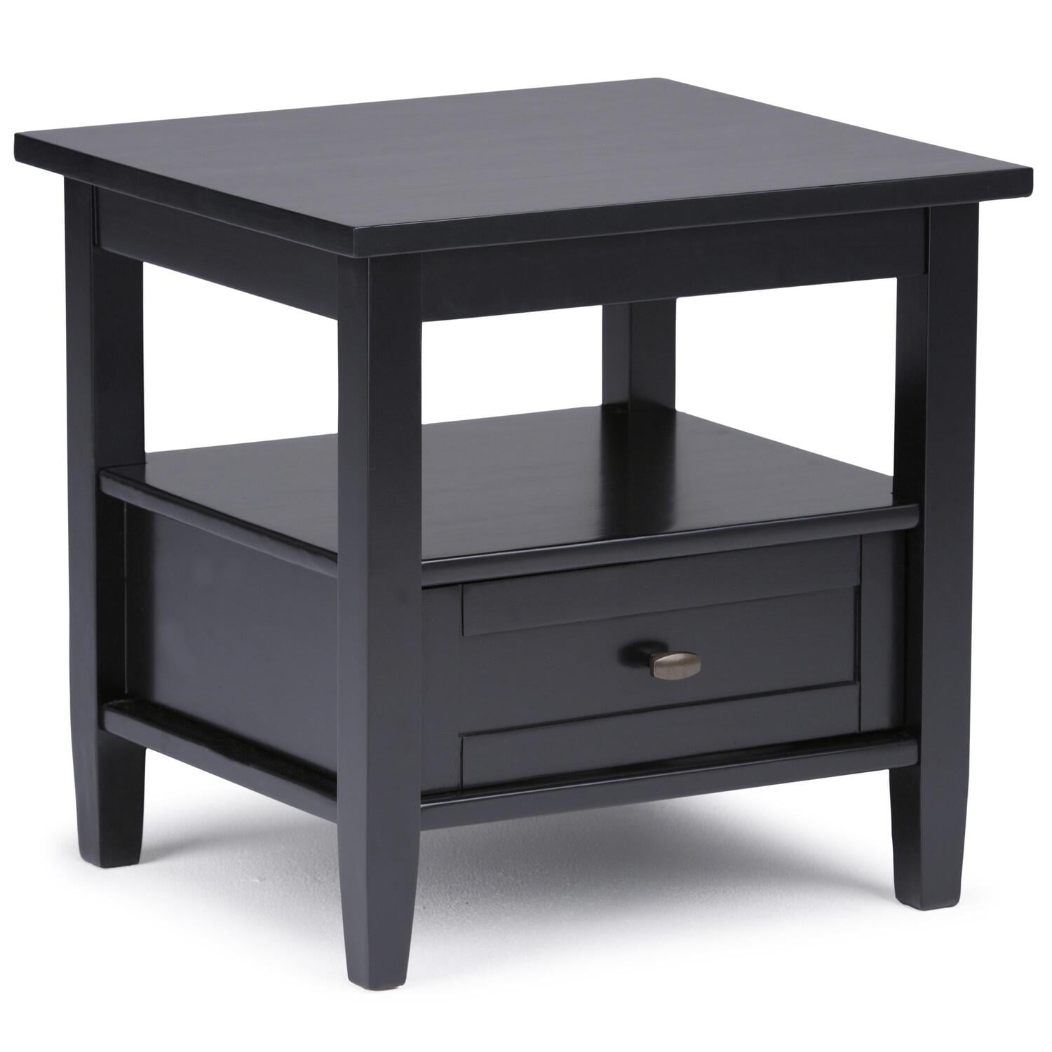 Simpli Home Warm Shaker End Side Table
