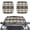 Aztec Southwest American Tribal, variant on Xoenoiee Boho Mandala Highland Cattle Print 2 PCS Car Windshield Sunshade Blocks Heat Keeps Interior Cool, Universal Fits Cars, SUVs, Trucks, Automotive Sun Screen Visor Car Accessories for Summer