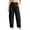 Dark Gray, variant on Wide Leg Sweatpants for Women High Waisted Curved Knife Casual Solid Fashion Pants with Pockets