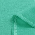 thumbnail image 4 of Womens Underwear Women Bathing Suit Shorts and Top Cardigan Beach Blouse Sleeve Long Up Wear Chiffon Cover Women Loose Top Adult Female Clothes Green Size L, 4 of 7