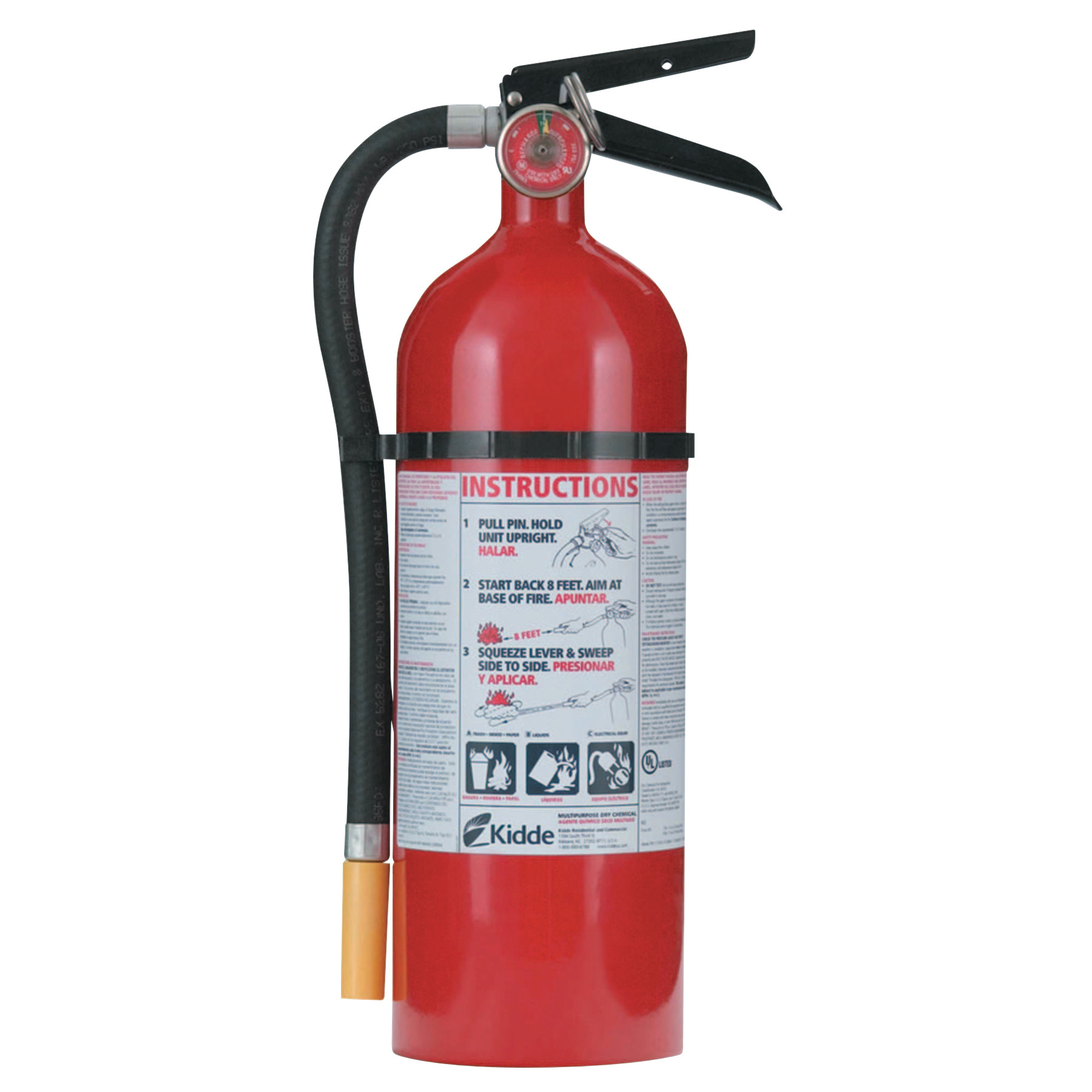Kidde FC340MVB Fire Control Extinguisher ABC Type, 5.5 lb Cap. Wt. Kidde FC340MVB Fire Control Extinguisher ABC Type, 5.5 lb Cap. Wt.