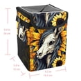 thumbnail image 5 of Unicorn Car Garbage Can - Foldable, with Lid, Leak-proof, Hanging Storage Bag - Trash Can for Car, Car Trash Bin, 5 of 6